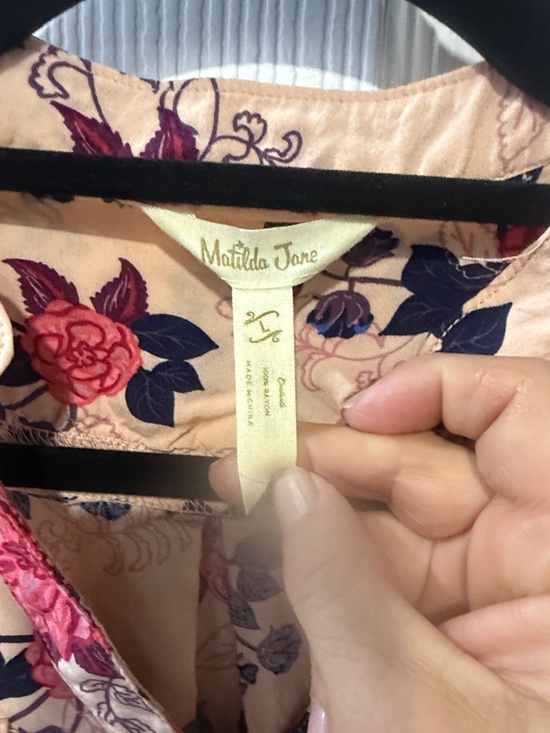 Matilda Jane Floral Blouse - Pink and Red - Picture 2 of 4